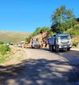 La pavimentación total de la Ruta 1 entró en su etapa final